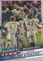 2020 Topps Decades Best Series 2 #DB-52 Oakland Athletics