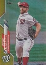 2020 Topps Gold Foil Series 2 (Jumbo Box Exclusive) #631 Stephen Strasburg