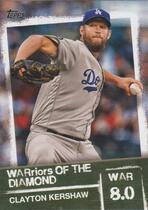 2020 Topps WARriors of the Diamond #WOD-29 Clayton Kershaw