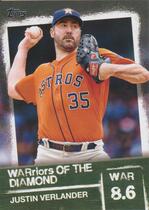 2020 Topps WARriors of the Diamond #WOD-26 Justin Verlander
