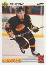 1991 Upper Deck Euro-Stars #E18 Igor Larionov