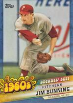 2020 Topps Decades Best Blue Series 2 #DB-13 Jim Bunning