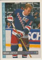 1992 O-Pee-Chee OPC Base Set #378 Brian Leetch