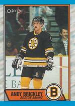 1989 O-Pee-Chee OPC Base Set #29 Andy Brickley