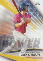 2020 Topps Pro Debut Tape-Measure Power #TMP-AK Alex Kirilloff