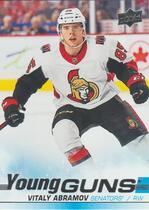 2019 Upper Deck Base Set #227 Vitaly Abramov