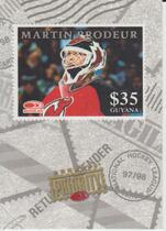 1997 Donruss Priority Stamps #24 Martin Brodeur