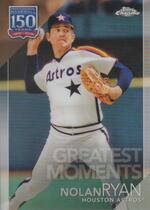 2019 Topps Chrome Update 150 Years of Professional Baseball #150C-1 Nolan Ryan