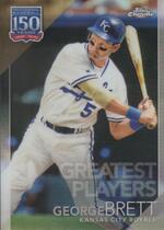 2019 Topps Chrome Update 150 Years of Professional Baseball #150C-25 George Brett