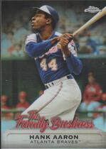 2019 Topps Chrome Update The Family Business #FBC-11 Hank Aaron