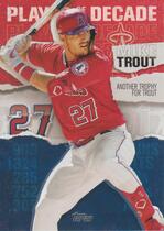 2020 Topps Player of the Decade #MT-18 Mike Trout
