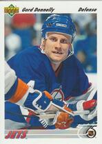 1991 Upper Deck Base Set #305 Gord Donnelly