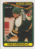 1990 O-Pee-Chee OPC Base Set #348 Mike Modano