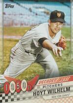 2020 Topps Update Decades Best #DB-6 Hoyt Wilhelm