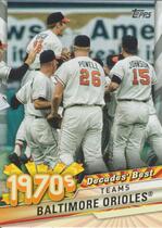 2020 Topps Update Decades Best #DB-22 Baltimore Orioles