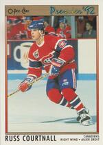 1991 O-Pee-Chee OPC Premier #58 Russ Courtnall