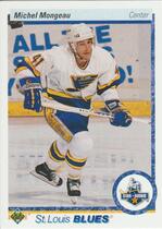 1990 Upper Deck Base Set #345 Michel Mongeau