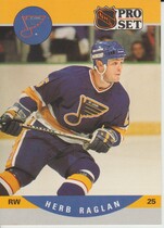 1990 Pro Set Base Set #525 Herb Raglan