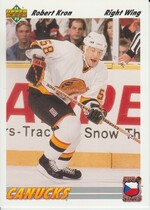 1991 Upper Deck Euro-Stars #E8 Robert Kron