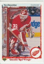 1990 Upper Deck Base Set #393 Tim Cheveldae