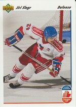1991 Upper Deck Base Set #18 Jiri Slegr