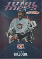 2002 Topps Total Topps #TT4 Jose Theodore