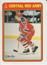 1990 O-Pee-Chee OPC Red Army Inserts #19R Sergei Fedorov