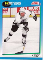 1991 Score Canadian (English) #566 Randy Gilhen