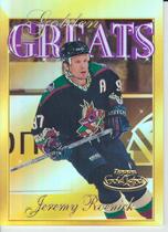 2000 Topps Gold Label Golden Greats #GG15 Jeremy Roenick