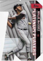 2021 Topps Platinum Players Die-Cuts #PDC-23 Willie McCovey