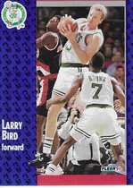 1991 Fleer Base Set #8 Larry Bird