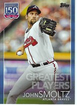 2019 Topps 150 Years of Baseball Greatest Players Blue #GP-15 John Smoltz