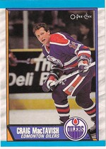 1989 O-Pee-Chee OPC Base Set #230 Craig MacTavish