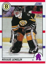 1990 Score Base Set #159 Reggie Lemelin