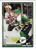 1991 O-Pee-Chee OPC Base Set #17 Curt Giles