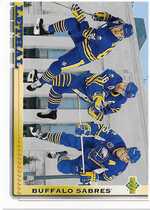 1992 Upper Deck Base Set #456 Sabres Lethal Lines