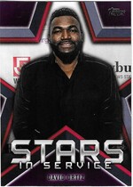 2021 Topps Stars in Service #SIS-20 David Ortiz