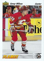 1991 Upper Deck Base Set #538 Carey Wilson