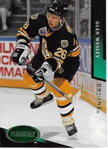 1993 Parkhurst Emerald Ice #17 Glen Wesley