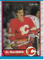 1989 O-Pee-Chee OPC Base Set #49 Al MacInnis
