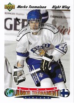 1991 Upper Deck Base Set #675 Marko Tuomainen