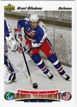 1991 Upper Deck Base Set #694 Brent Bilodeau