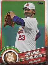 2015 Topps First Pitch Series 2 #FP-18 Jon Hamm