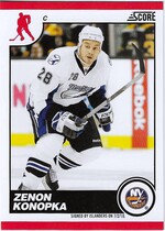 2010 Score Base Set #314 Zenon Konopka