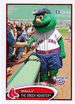 2012 Topps Opening Day Mascots #M16 Wally The Green Monster