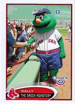 2012 Topps Opening Day Mascots #M-16 Wally The Green Monster