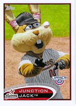 2012 Topps Opening Day Mascots #M-25 Junction Jack