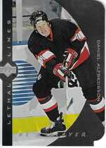 1995 Upper Deck Be A Player Lethal Lines #LL6 Daniel Alfredsson