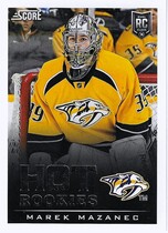 2013 Panini Rookie Anthology Score Update #712 Marek Mazanec