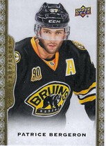 2014 Upper Deck Masterpieces #105 Patrice Bergeron